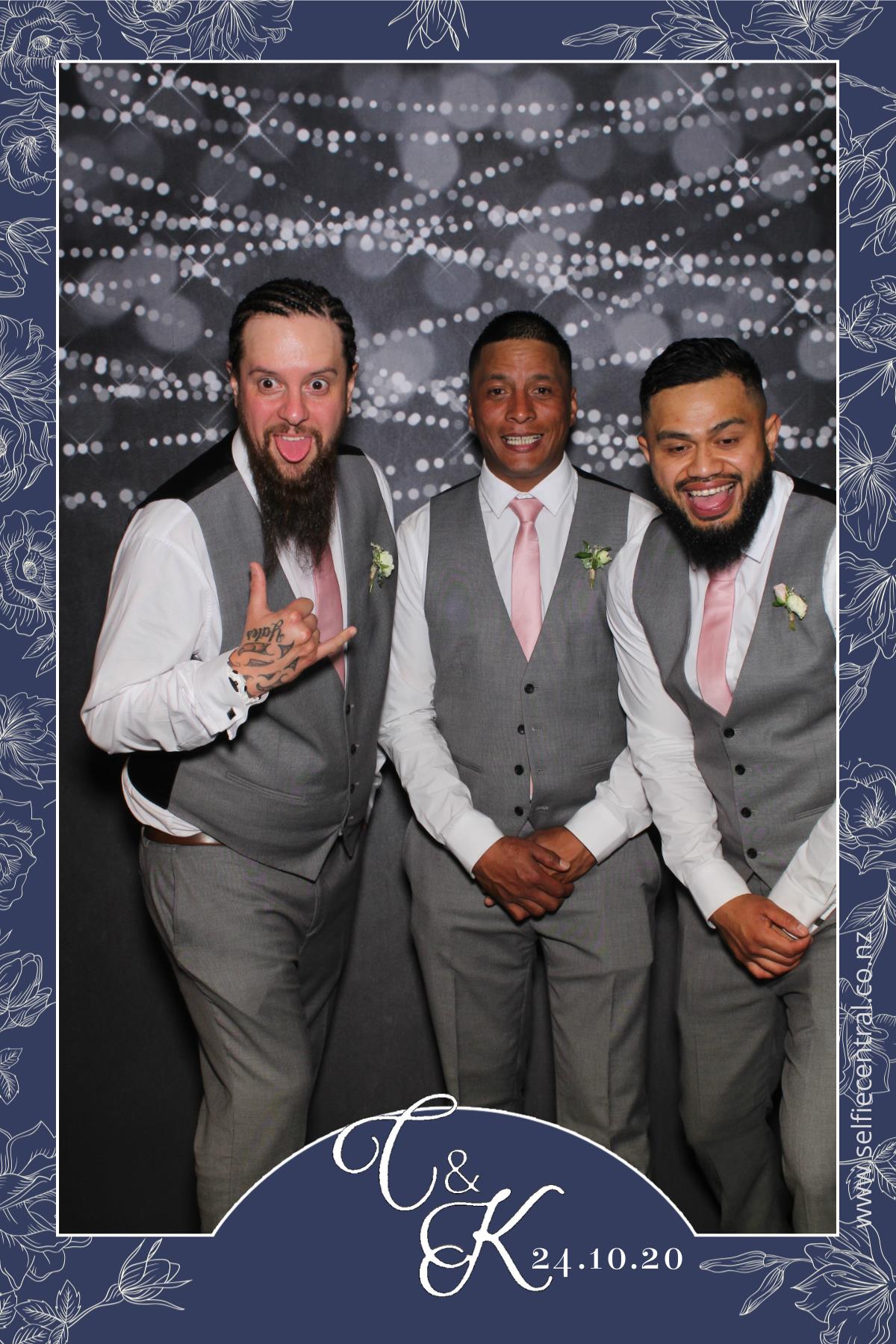 Christopher & Kataraina's wedding | View more photos from the event at gallery.photobooth.co.nz/u/SelfieCentral/Christopher-Katarainas-wedding